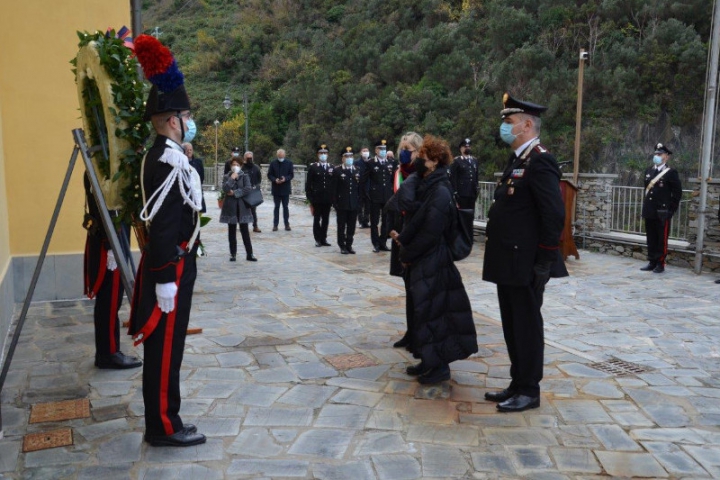 La commemorazione a Riomaggiore di Enzo Fregosi ed i caduti di Nassiryia