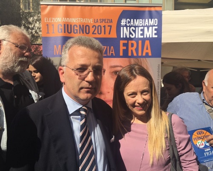 #Amministrative2017 - Giorgia Meloni a sostegno di Peracchini: &quot;Iniziamo dalla Spezia per cambiare l&#039;Italia&quot; (video)