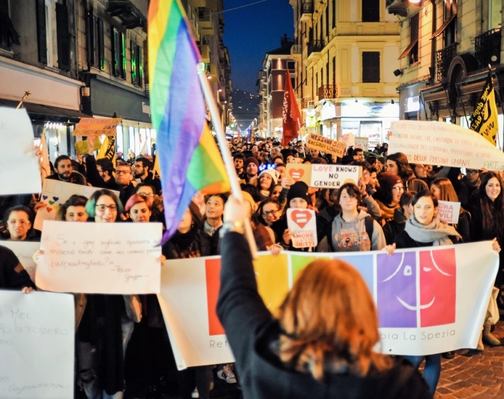 La Rete Anti Omofobia e Transfobia La Spezia a fianco di Manfredini