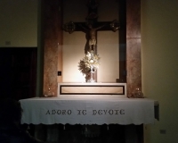 Cappella dell&#039;Adorazione della Croce: la messa del Vescovo a 5 anni dall&#039;istituzione