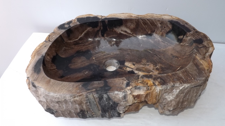Lavandino in pietra Fossile legno fossilizzato Albenga AMICASA IDEE PER LA CASA