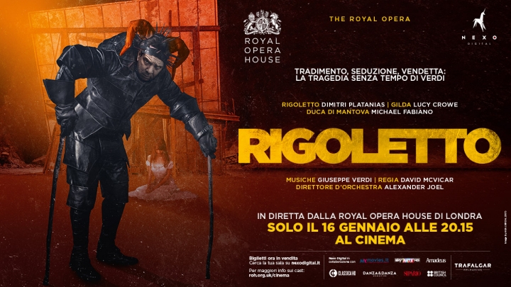 Dal Prestigioso Royal Opera &quot;Rigoletto&quot; in diretta