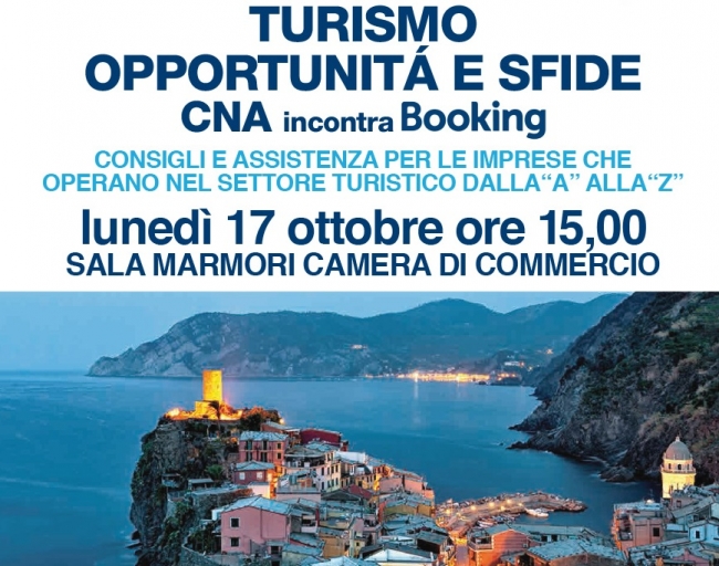 Turismo tra opportunità e sfide: CNA incontra Booking