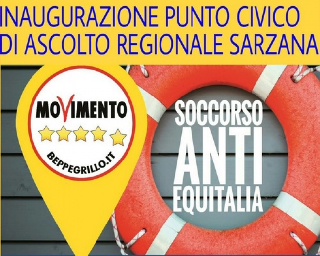 A Sarzana il primo Punto SOS Equitalia della Liguria, inaugurazione il 28 novembre