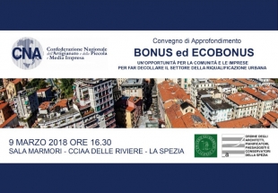 Bonus ed Ecobonus: un convegno di approfondimento