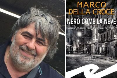 &quot;Nero come la neve&quot;, Marco Della Croce presenta il suo giallo a San Terenzo